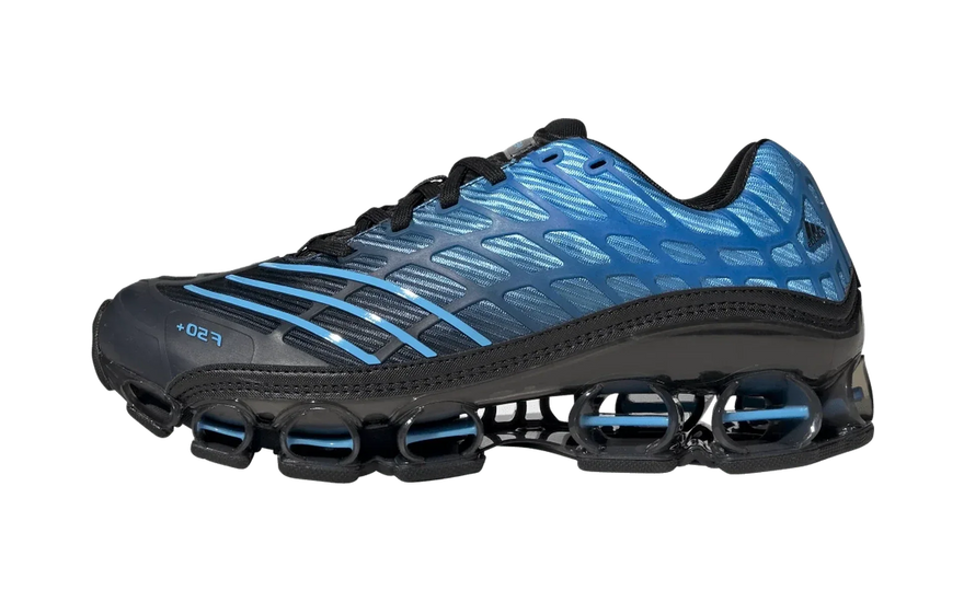 Adidas Megaride F50 Black Lucid Aquamarine: el archivo F50 Spider hecho sneaker en 2026