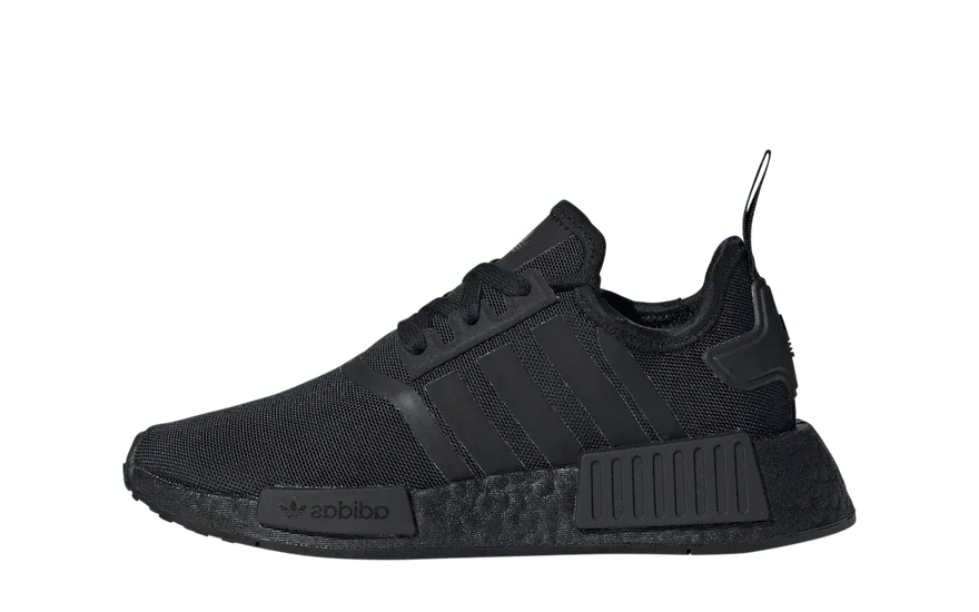 Adidas NMD R1 Triple Black — Black urban sneakers with Boost for every step