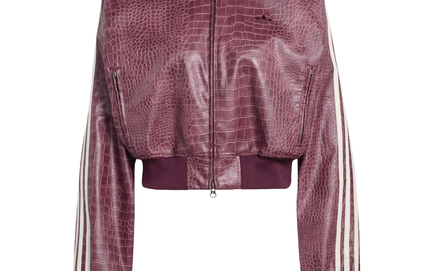Adidas Pleather Jacket Maroon: la chaqueta de piel sintética que sustituye al chándal clásico