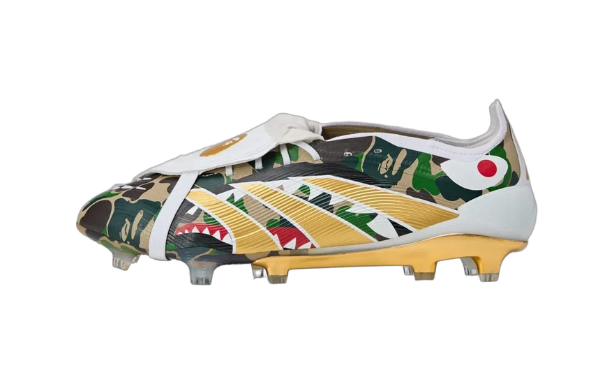 Adidas Predator Elite Foldover Tongue FG Bape Green Camo: la bota más streetwear de 2026