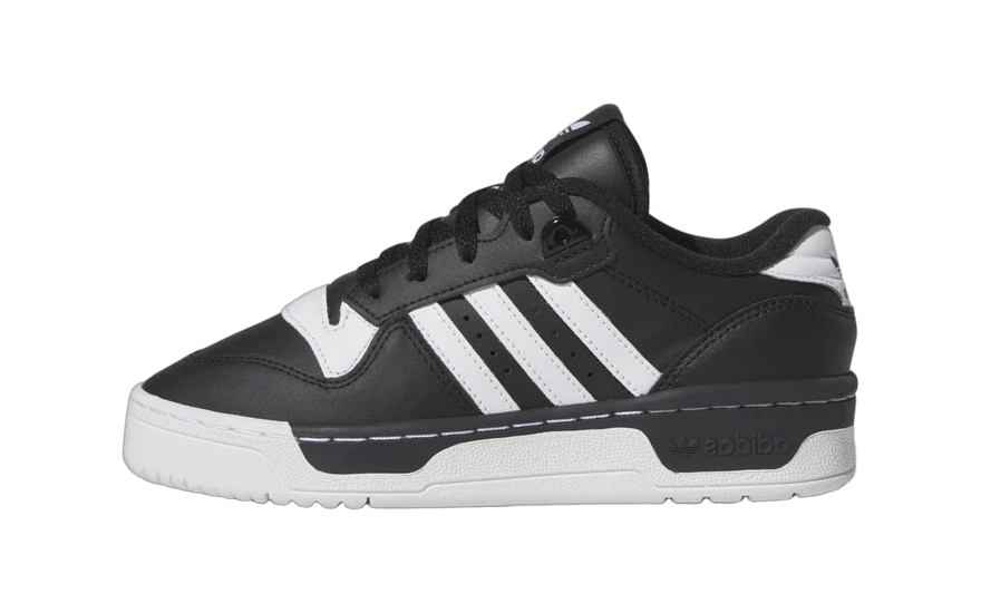 Adidas Rivalry Low Core Black Cloud White: tallaje, materiales y cómo combinarlas en 2026