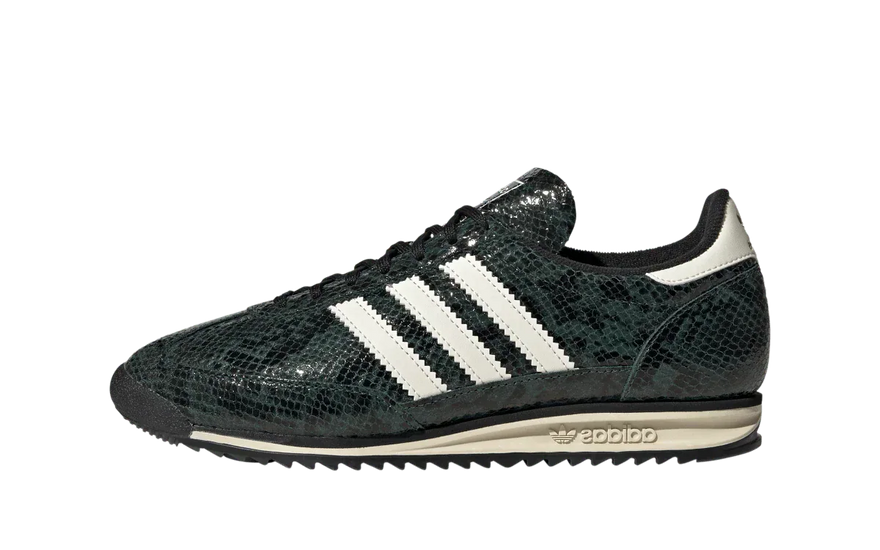 Adidas SL 72 OG Collegiate Green Snakeskin: el sneaker retro que va a dominar tu armario