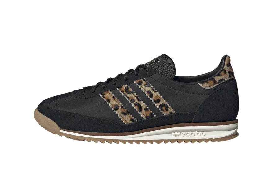 Adidas SL 72 OG Leopard Black Gum (Women's): el clásico olímpico con print de leopardo
