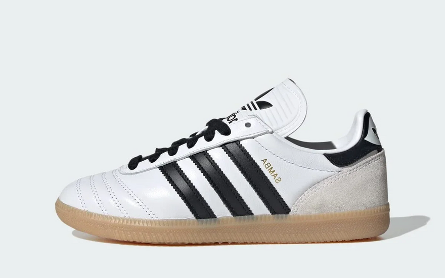 Adidas Samba JP Cloud White Core Black Gum: la Samba con alma de bota de fútbol