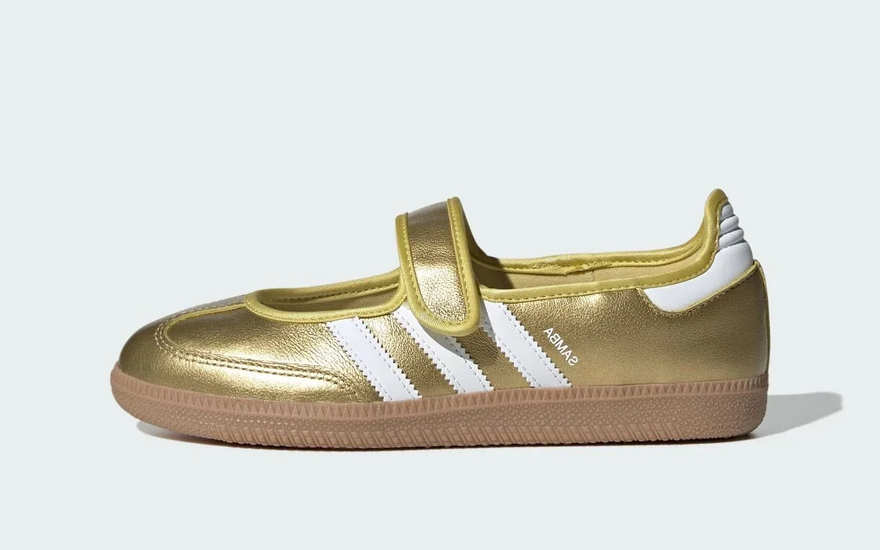 Adidas Samba Jane Gold Metallic White: la Mary Jane dorada que domina 2026