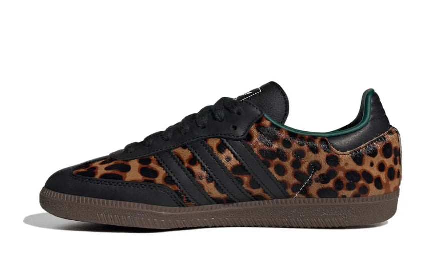 Adidas Samba Leopardo Nero Verde: Il tocco selvaggio alle classiche Samba