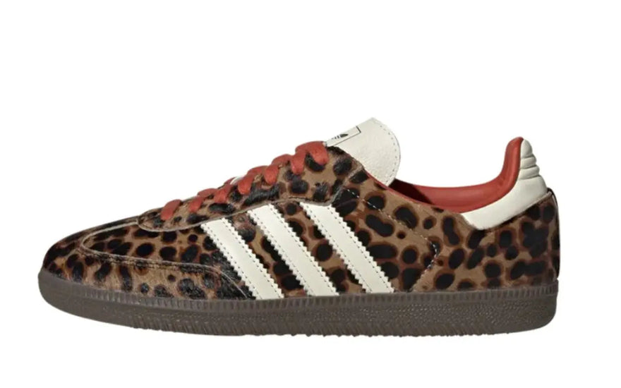 Adidas Samba Leopard Creme Orange — La Samba, der bryder reglerne