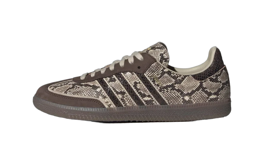Adidas Samba OG Brown Khaki Snakeskin: la textura reptil que le faltaba a tu armario en 2026