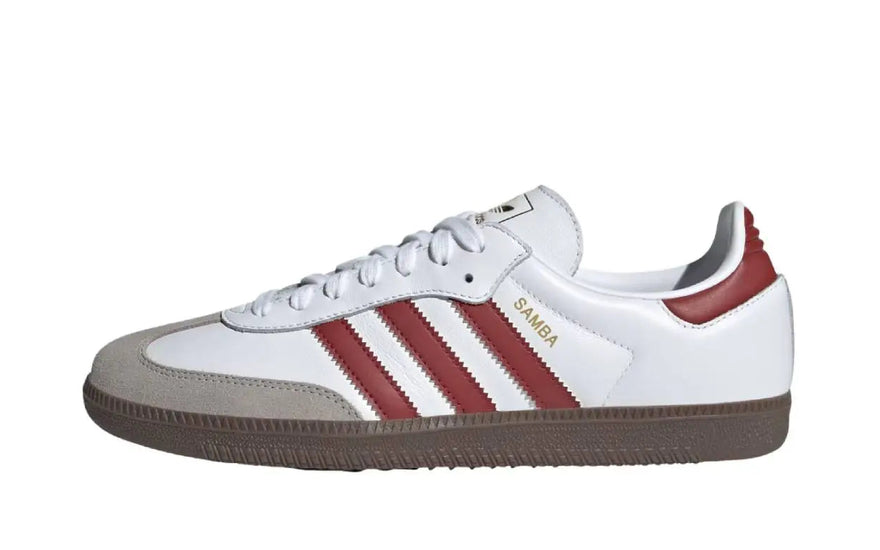 Adidas Samba OG Cloud White Preloved Ruby: clásico renovado para tu streetwear