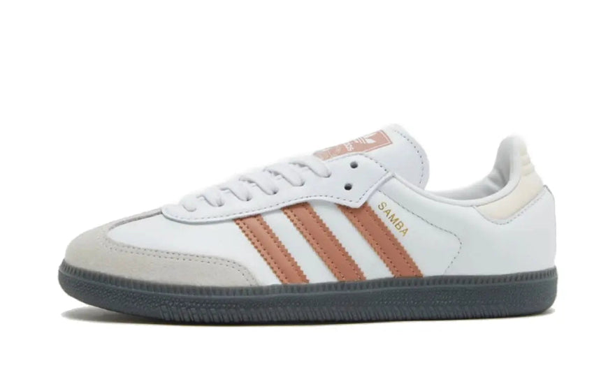 Adidas Samba OG Krystalhvid Brun: klassisk retro, der løfter dit gadebeklædning