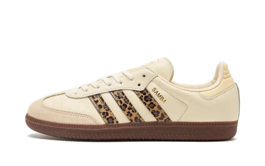 Adidas Samba OG GS Leopard Cream White: the wild Samba you need