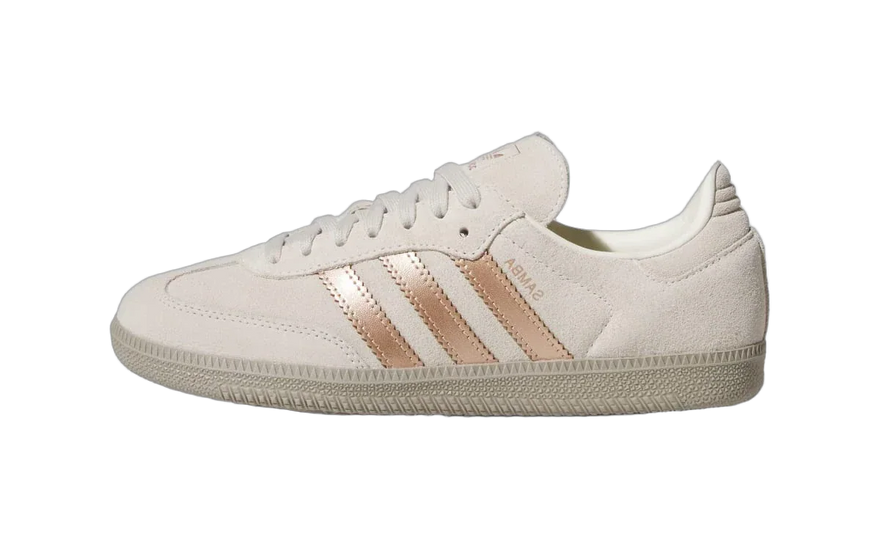 Adidas Samba OG Off White Copper Metallic — El básico retro que eleva tu look