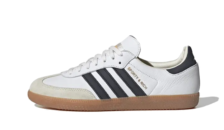Adidas Samba OG Sporty & Rich White Black — Klasszikus stílus modern csavarral