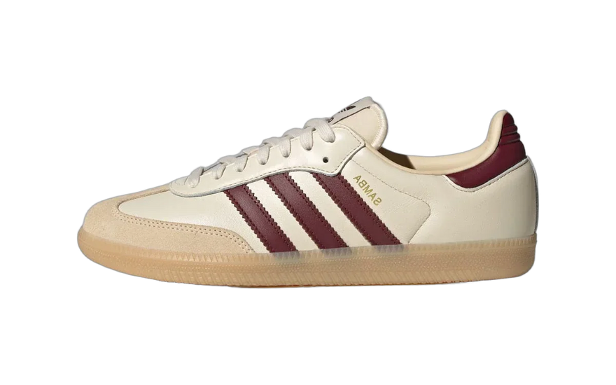 Adidas Samba OG Wonder White Shadow Red: el clásico que reinventa el estilo urbano