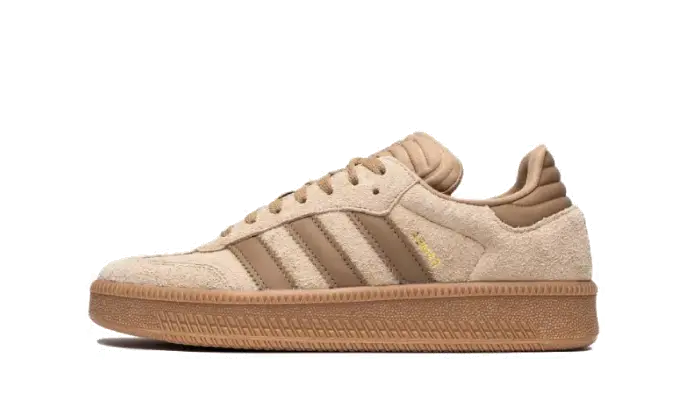 Adidas Samba XLG Wheat Gum: wheat style and urban gum sole
