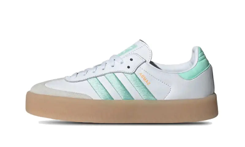 Adidas Sambae White Clear Mint — Świeży minimalizm na co dzień