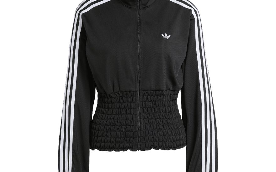 Adidas Smocked Firebird Track Top Black: el clásico de los 70 con perlas y lentejuelas