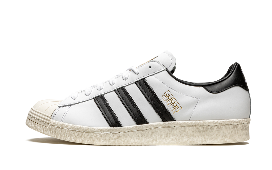 Adidas Superstar 80s Bape White Black: Classic shell-toe with BAPE attitude