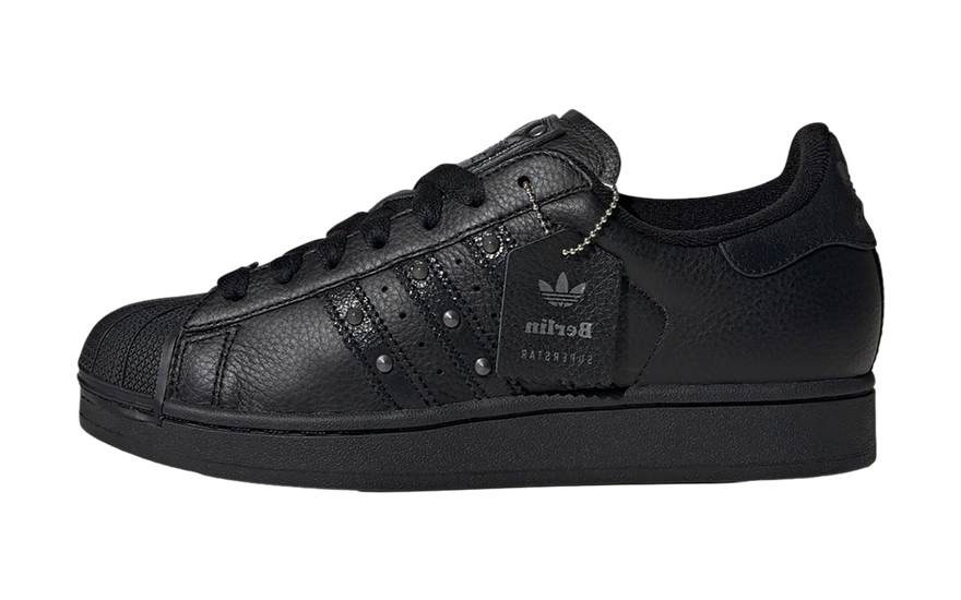 Adidas Superstar Berlin: el shell toe negro que rinde tributo a la capital del techno