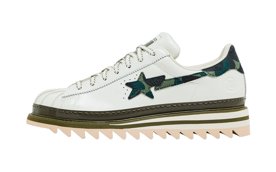 Adidas Superstar CLOT by Edison Chen x Bape Off White: la colaboración de tres marcas que redefine la shell toe