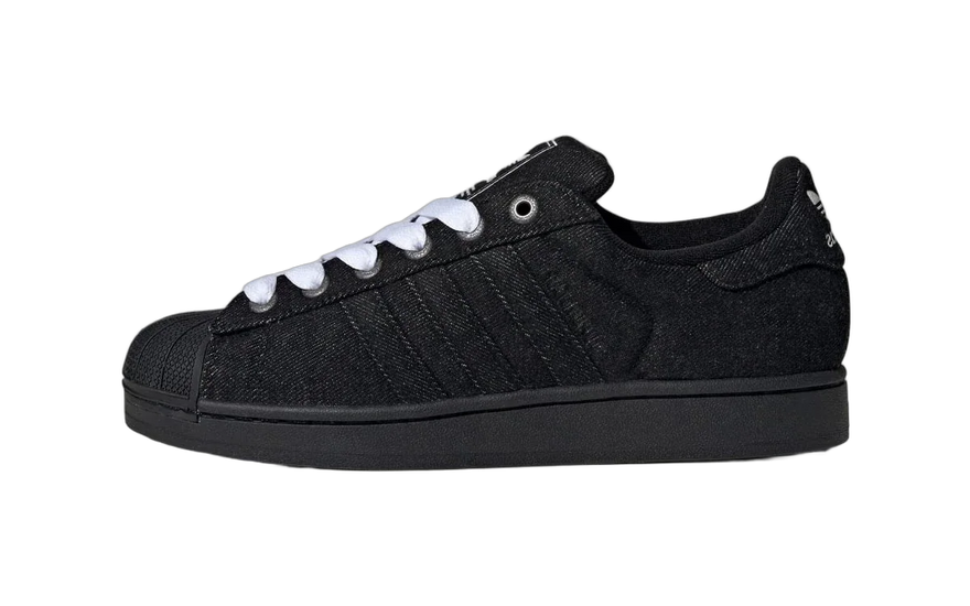 Adidas Superstar II Black Denim: la shell toe que cambia el cuero por vaquero negro