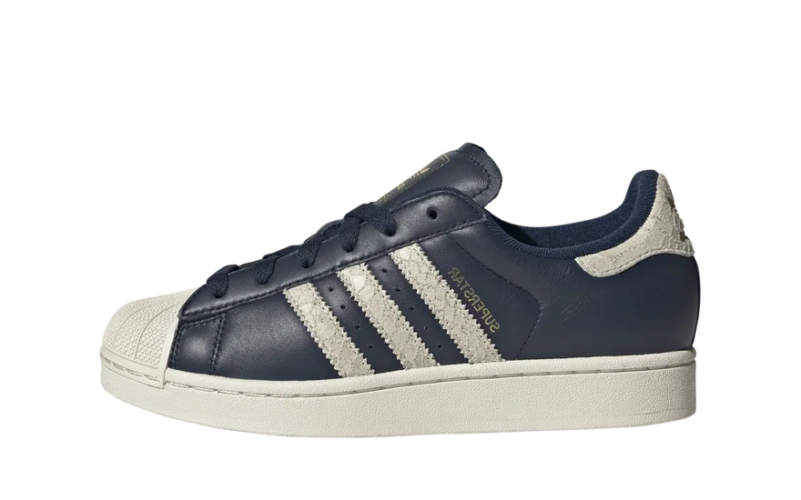 Adidas Superstar II Night Indigo Off White Snakeskin: la shell toe se vuelve azul medianoche