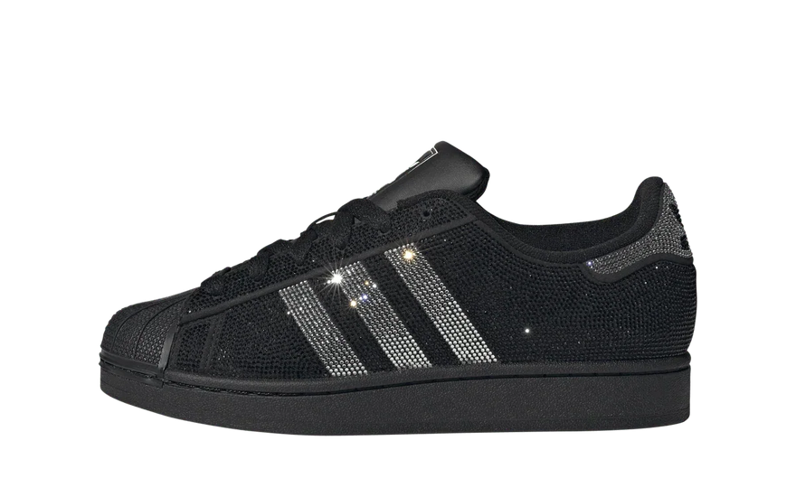 Adidas Superstar II Rhinestone Black Silver: el shell toe con strass que se lleva todas las miradas en 2026