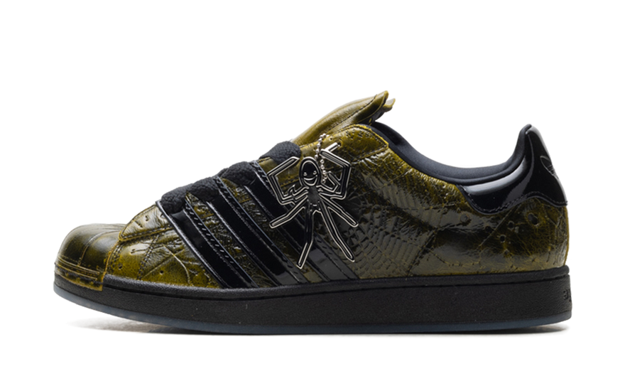 Adidas Superstar Sp5der Yellow Black: la telaraña de Young Thug sobre el clásico de 1970