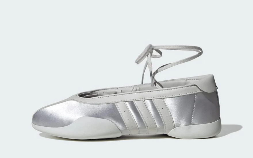 Adidas Taekwondo Mei Ballet Silver Metallic Grey: la bailarina metalizada que domina 2026