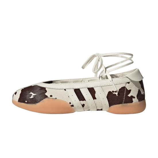 Adidas Taekwondo Mei Cow Print Aurora Coffee: la ballet sneaker con estampado vacuno que arrasa en 2026