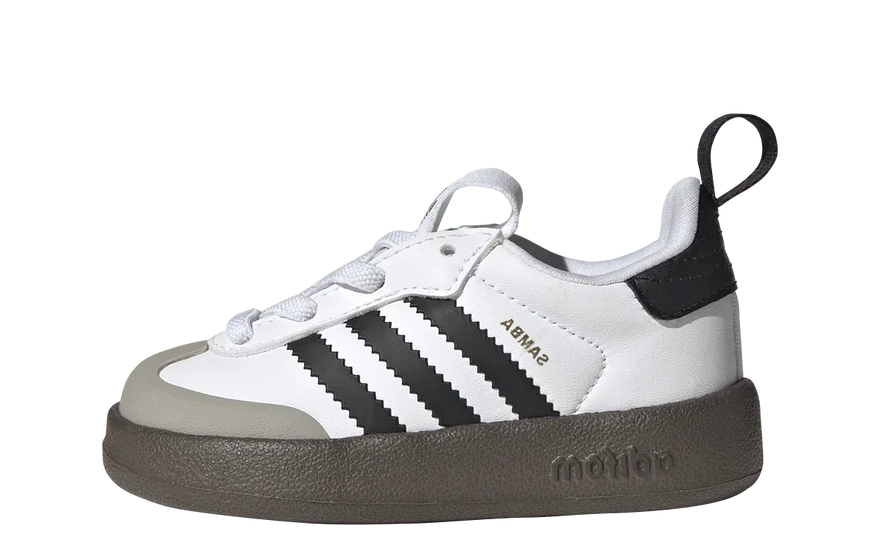 Adidas adiFOM Samba 360 White Black Gum (TD): la Samba en versión mini que arrasa en 2026
