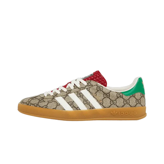 Adidas x Gucci Gazelle Beige GG Monogram: la Gazelle de lujo que marca tendencia
