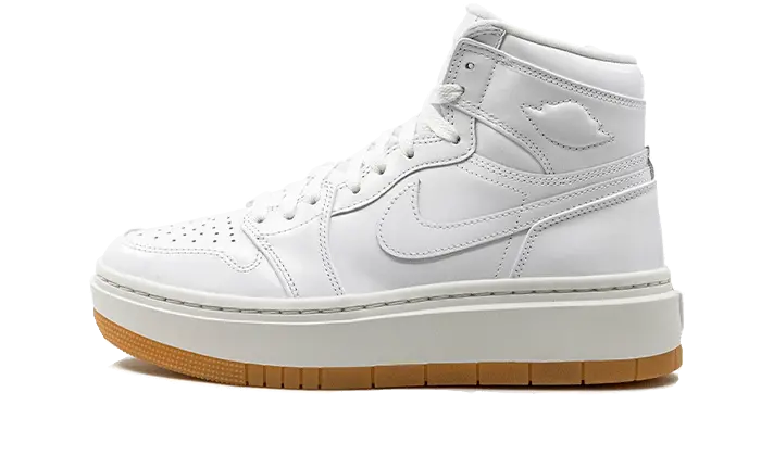 Air Jordan 1 Elevate High White Gum — Zapatillas blancas con suela gum para elevar tu estilo