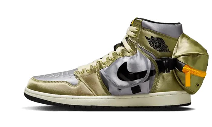 Air Jordan 1 High OG Stash Metallic Guld: det gyldne præg, din samling behøver