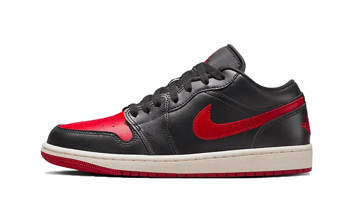 Air Jordan 1 Low Bred Sail — The classic Bred reinvented for your urban style 