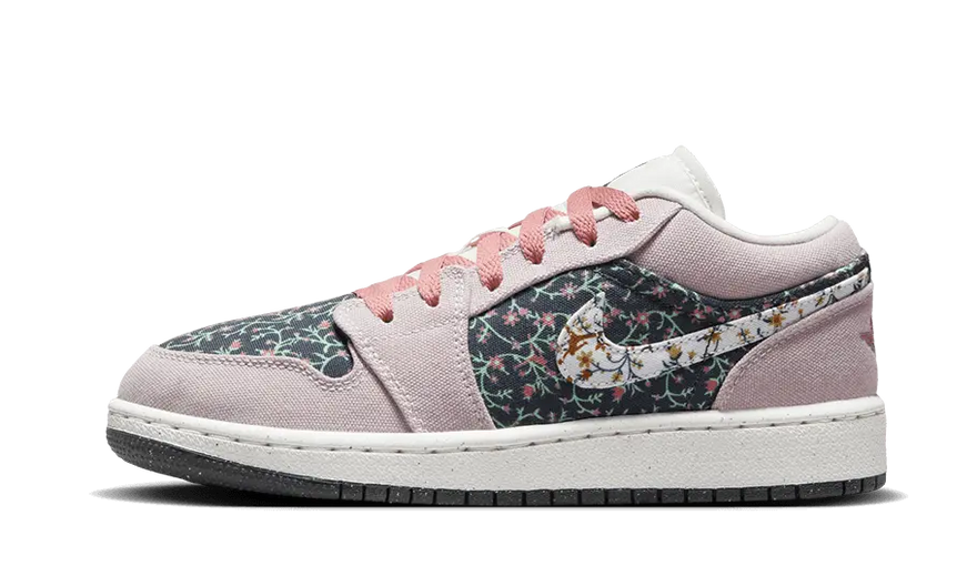 Air Jordan 1 Low Floral Canvas: refresh your look with flowers and comfort