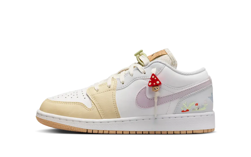 Air Jordan 1 Low Mushroom: de premium basis voor minimalistische looks
