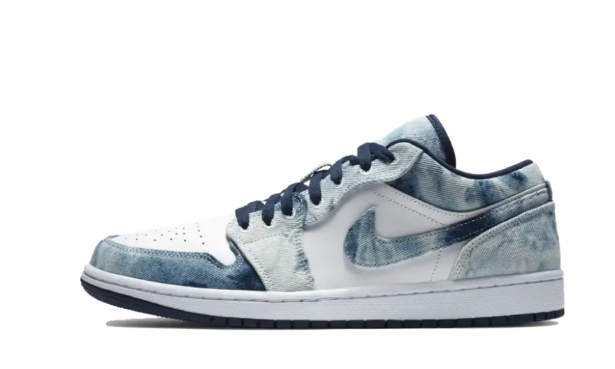 Air Jordan 1 Low Washed Denim: la mezclilla que eleva tu streetwear
