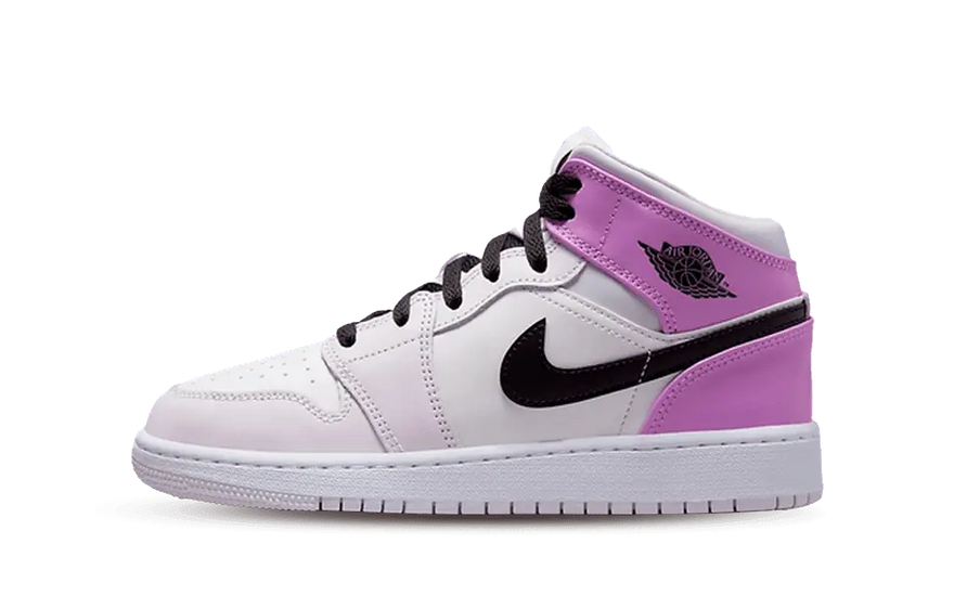 Air Jordan 1 Mid Barely Grape (GS): Il tocco viola che rivoluzionerà il tuo stile