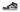 Air Jordan 1 Mid Black White Iron Grey (PS)