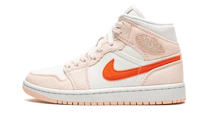 Air Jordan 1 Mid Corduroy: Pana premium para un look urbano irresistible