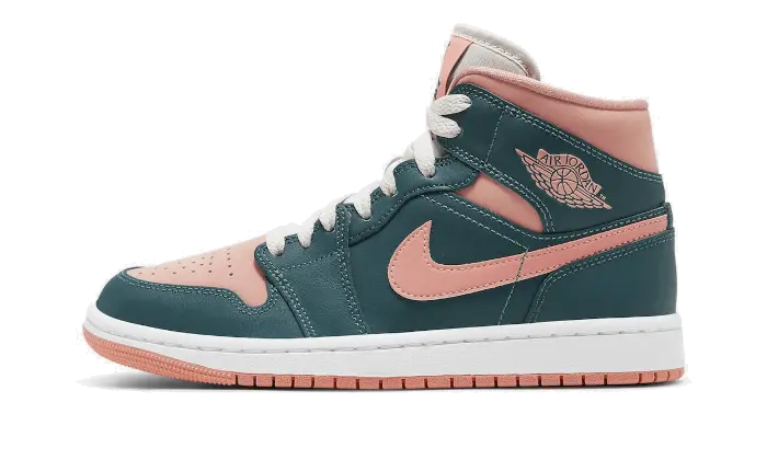 Air Jordan 1 Mid Dark Teal Green: estilo urbano y comodidad definitiva