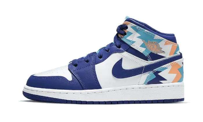 Air Jordan 1 Mid Geometric (GS): The mid that breaks all the rules 