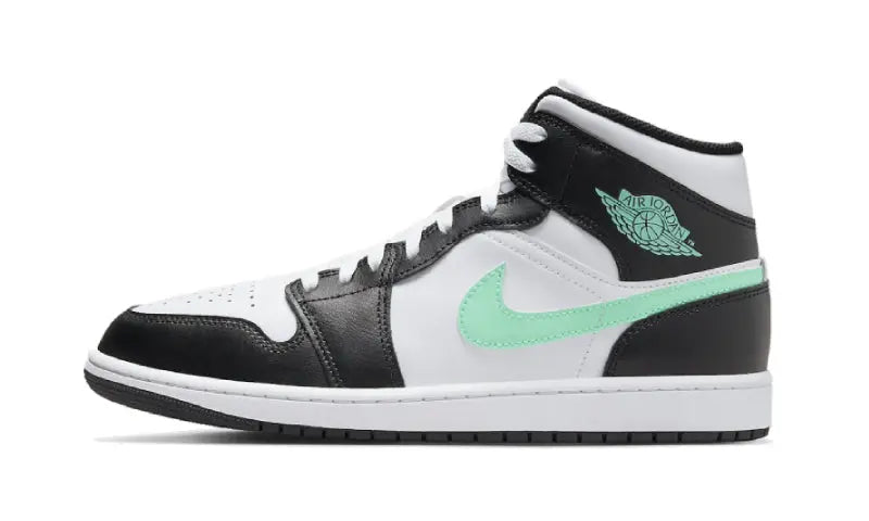 Air Jordan 1 Mid Grøn Glød: det grønne præg, der vil løfte dit gadebeklædning