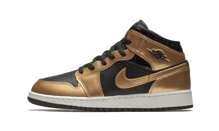 Air Jordan 1 Mid Metallic Gold: Den gyllene touchen som förvandlar din stil