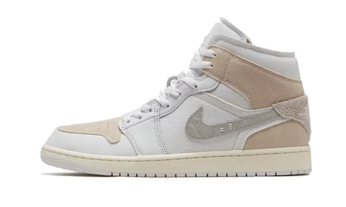 Air Jordan 1 Mid SE Craft Tech Grey: graue Eleganz, die auf der Straße herrscht