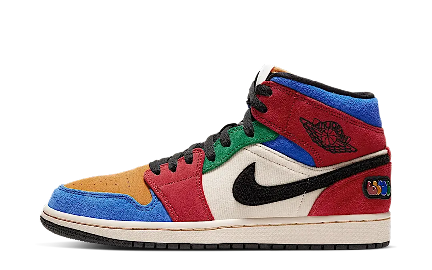 Air Jordan 1 Mid SE Fearless Blue the Great: azul vibrante y estilo urbano imprescindible