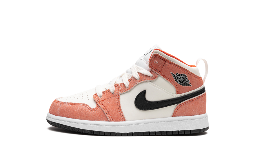 Air Jordan 1 Mid SE Orange Suede (PS): la Jordan 1 infantil en ante naranja que arrasa en 2026