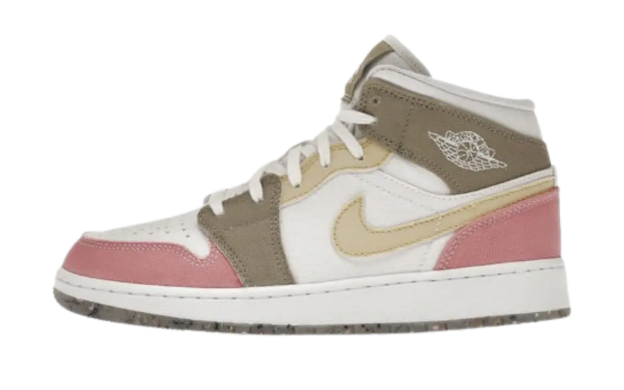 Air Jordan 1 Mid SE Pastell Livfull Grön Slipning: den gröna skon som sätter trenden