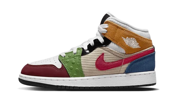 Air Jordan 1 Mid SE Patchwork: El patchwork que revolucionarà el teu estil urbà